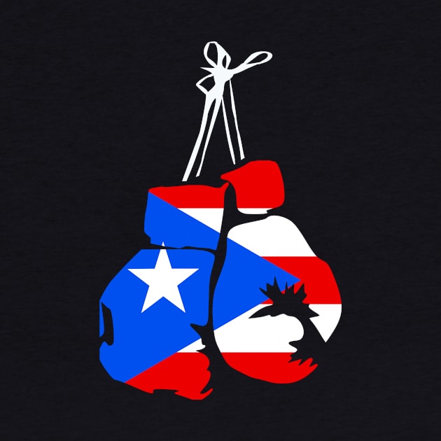 Puerto Rican Boxing Puerto Rico Flag for Puerto Rican Boxer by Shirtttee